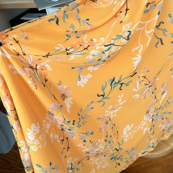 HOUSE OF HARLOW 1960 x Revolve Maxi Dress Zoe Halter Tropical Floral - Picture 11 of 16